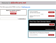 Tablet Screenshot of abbottcare.net